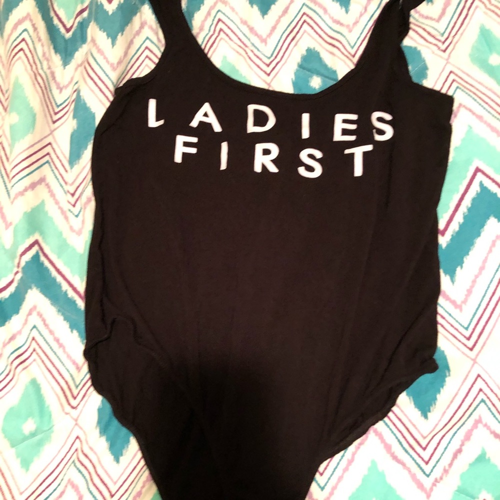 “Ladies First” bodysuit
